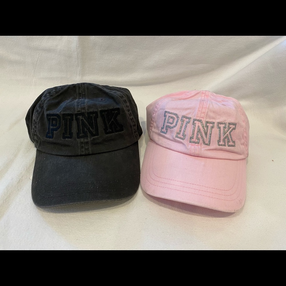 NWT VS Pink Hat Set🌸☕️